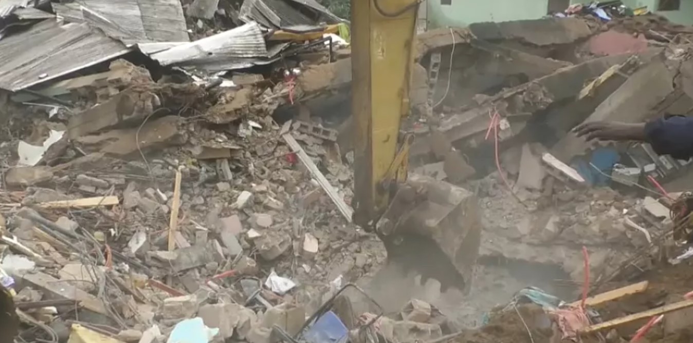 Two Injured After A Building Under Construction Collapsed In Kirinyaga
